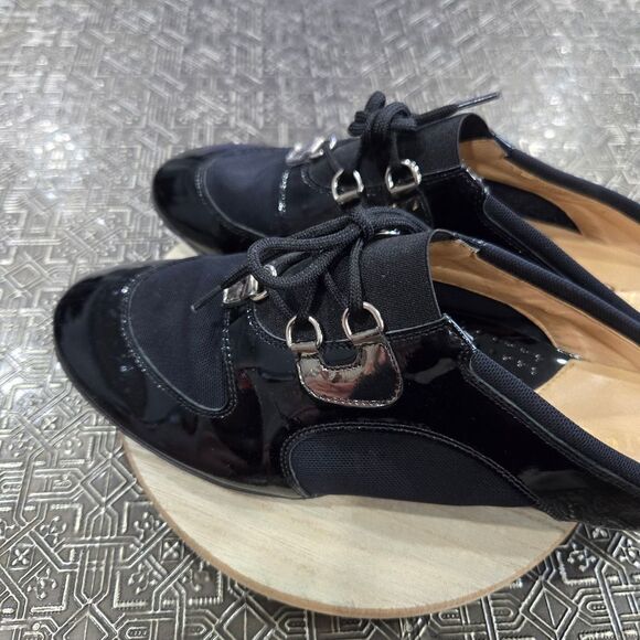 🐢 RARE Vintage Sesto Meucci Slip-on Mules Open heel size 6.5 made in Italy! - Picture 5 of 11